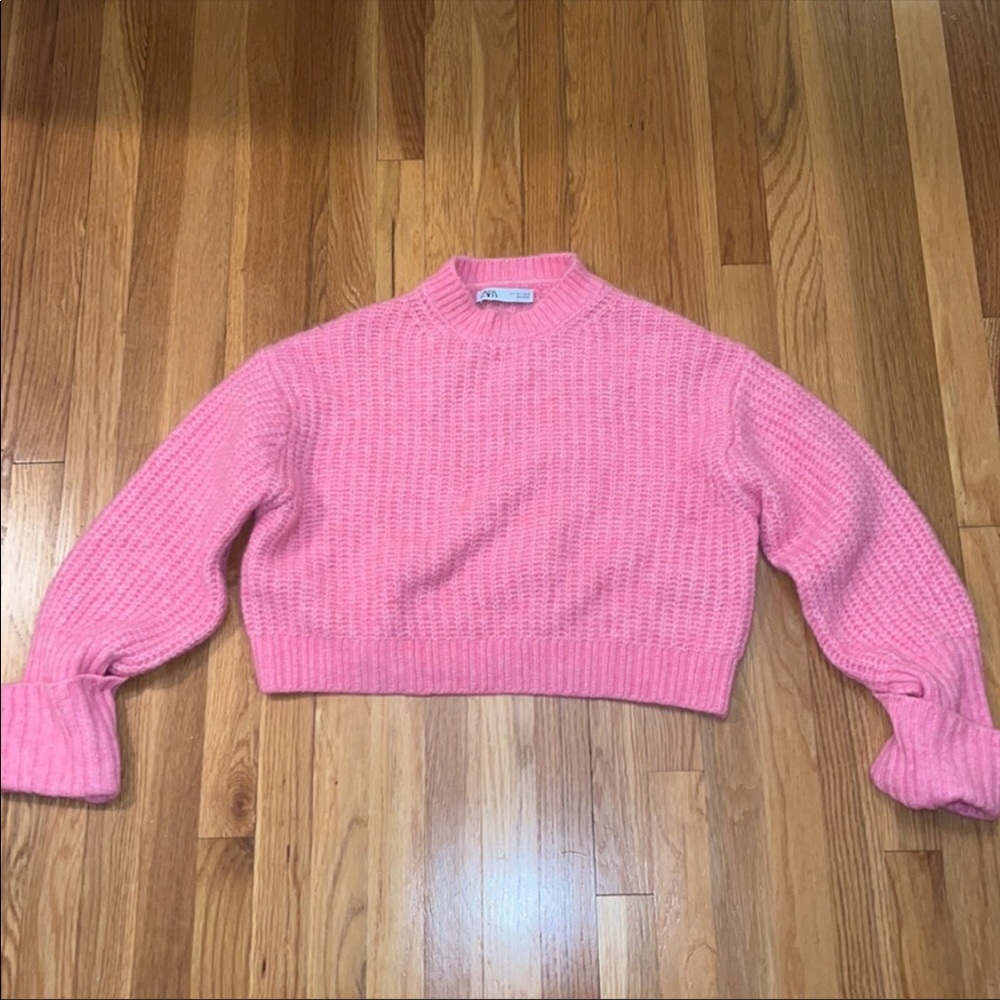 Pink Zara Sweater